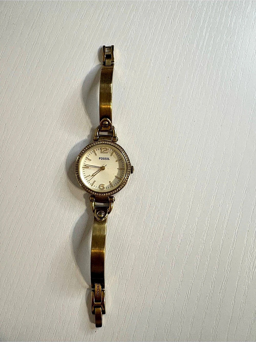 Fossil Georgia Bangle Watch Gold-Tone